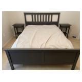 11 - BED, MATTRESS & NIGHTSTANDS