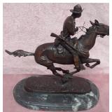 485 - REMINGTON TROOPER OF THE PLAINS BRONZE