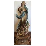R - IMMACULATE CONCEPTION STATUE 23.5'T (B7)
