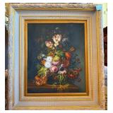 R - FLORAL STILL LIFE ART 31X36' (F139)