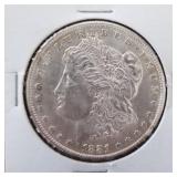 W - 1881 S - MORGAN SILVER DOLLAR (C53)