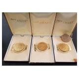 W - THREE MONEY CLIPS IN GIFT BOXES (K62)