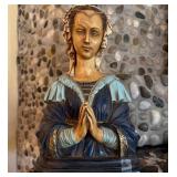 R - VIRGIN MARY FIGURINE 12'T (F104)