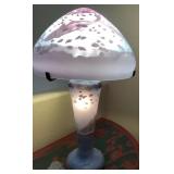 R - GALLE GLASS TABLELAMP (O23)