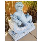 R - GARDEN CHERUB SCULPTURE 31'T (Y11)