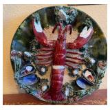 R - LOBSTER CERAMIC PLATE (F130)