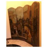 R - FOUR-PANEL DECORATIVE SCREEN (M33)