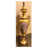 R - URN STYLE DECORATIVE VASE 18'T (A21)