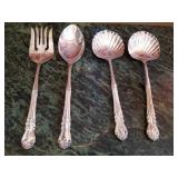 R - SILVER SERVING UTENSILS (L124)