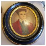 R - VINTAGE PORTRAIT FRAMED (F202)