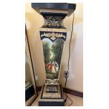 R - NAPOLEON III-STYLE EBONIZED WOOD PEDESTAL