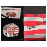 TRUMP - 2018 AMERICAN EAGLE SILVER DOLLAR (422 A)