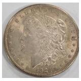 1921 'S' - MORGAN SILVER DOLLAR (999 A35)