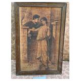 487 - FRAMED ART 16'T (A35)