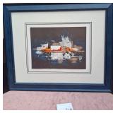 487 - FRAMED ARTWORK 19X23 (G369)
