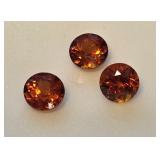 3.00CTS HESSONITE GARNET GEMSTONES (B10)