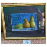 487 - DARLA McFADDEN ART FRAMED 14X17' (A36)