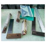 487 - LOT OF VINTAGE CARPENTRY TOOLS (A64)