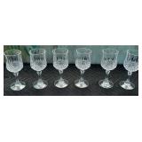 487 - VINTAGE CRISTAL d' ARQUES STEMWARE (G251)