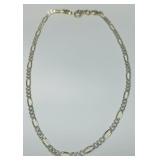 STERLING SILVER 9 INCH ANKLETT 3.90GRS