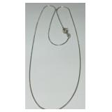 STERLING SILVER CHAIN 18 INCH 2.70GRS
