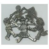 STERLING SILVER PIN 9.40GRS