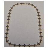 .925 STERLING SILVER NECKLACE 15' (B11)