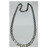 A HEAVY STERLING SILVER 24.20GRS 20INCH