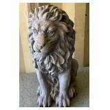 487 - LION SCULPTURE 17'T (G138)