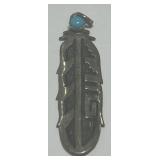 STERLING SILVER TURQOUISE PENDANT