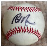 N - RAWLINGS OFFICIALBASEBALL AUTOGRAPHED (T68)