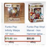 11 - TWO FUNKO POP! FIGURES (B13)