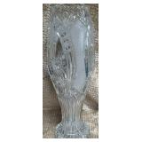 N - VINTAGE CRYSTAL VASE (T354)