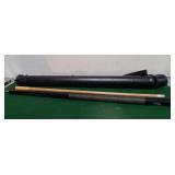 N - HARLEY-DAVIDSON BILLIARDS STICK WITH CASE (C7)