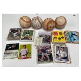 11 - COLLECTIBLE BASEBALLS & TRADING CARDS (B69)