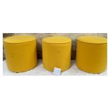 11 - LOT OF THREE FOOTSTOOLS (C138)