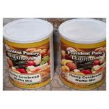 K - PROVIDENT PANTRY CANS OF EMERGENCY FOOD (C1)