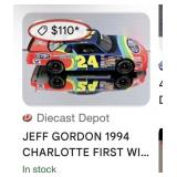 N - MONOGRAM & AMI NASCAR RACECARS (T272)