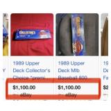N - LOT OF COLLECTIBLE BASEBALL CARDS (T15)