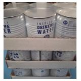 LOT OF 18 - CANNED EMERGENCY PURIFIED WATER