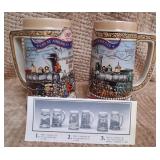 N - TWO COLLECTIBLE STEINS (C5)