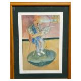 N - LTD ED FRAMED ART 21X17" (F12)