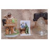 N - THREE COLLECTIBLE FIGURINES (C20)