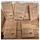 K - BOX OF EMERGENCY FOOD RATIONS (S196)