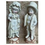 N - LOT OF TWO FIGURINES (T179)