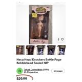 N - GRACE KELLY & BETTIE PAGE BOBBLE HEADS (T52)