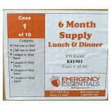 K - 6 MONTH SUPPLY LUNCH & DINNER MEALS (S188)