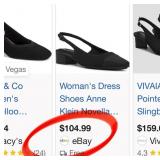 11 - PAIR OF ANNE KLEIN SHOES SIZE 6M (B58)