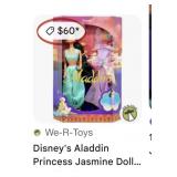 N - DISNEY ALADDIN JASMINE DOLL (T183)