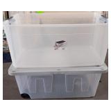 K - LOT OF TWO BINS WITH CONTENTS (S14)